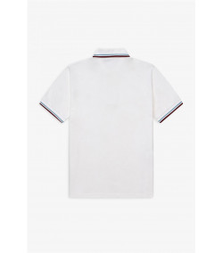 Polo Fred Perry M12 Blanco