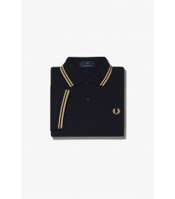 Polo Fred Perry M12 Negro