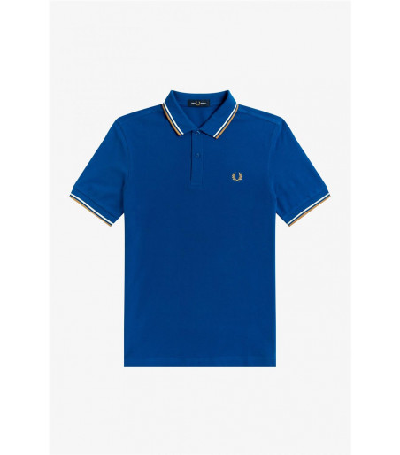 Polo Fred Perry M3600 Azul...