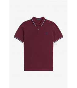 Polo Fred Perry M3600 Berenjena