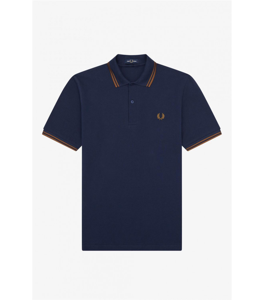 Polo Fred Perry M12 Azul
