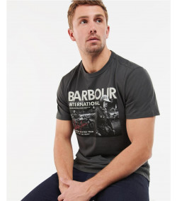 Camiseta Barbour Carter Tee GRIS OSCURO