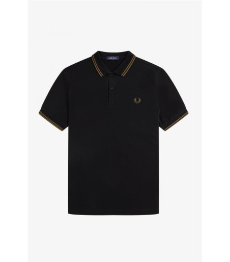 Polo Fred Perry M3600 NEGRO...