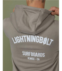 Sudadera Lightnong Bolt Surf Board GRIS BRINDLE