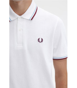 Polo Fred Perry M12 BLANCO