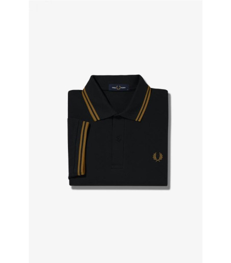 Polo Fred Perry M3600 Negro...