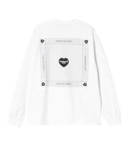 Camiseta Carhartt Wip W´L/S Heart Bandana