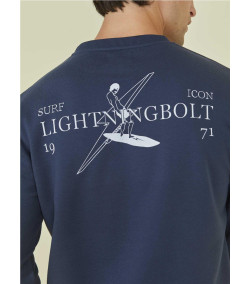 Sudadera Lightning Bolt Surf Legends BLUE